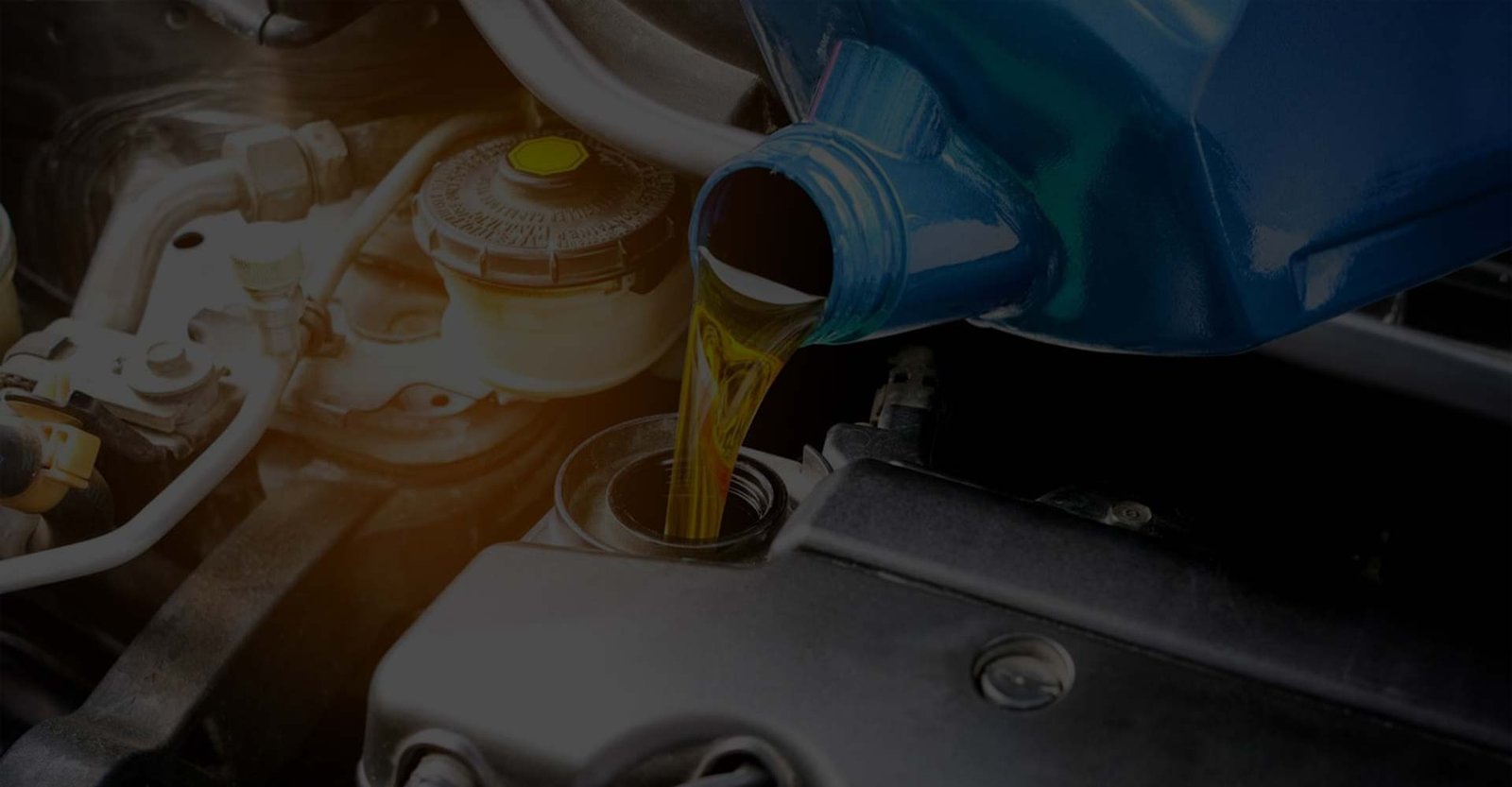 troca de óleo do motor